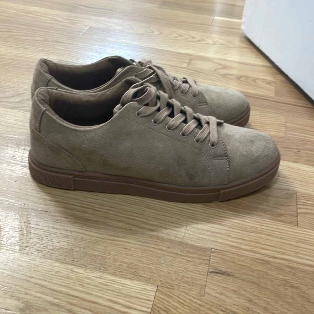 Porter & Ash Brown Faux Suede Shoes